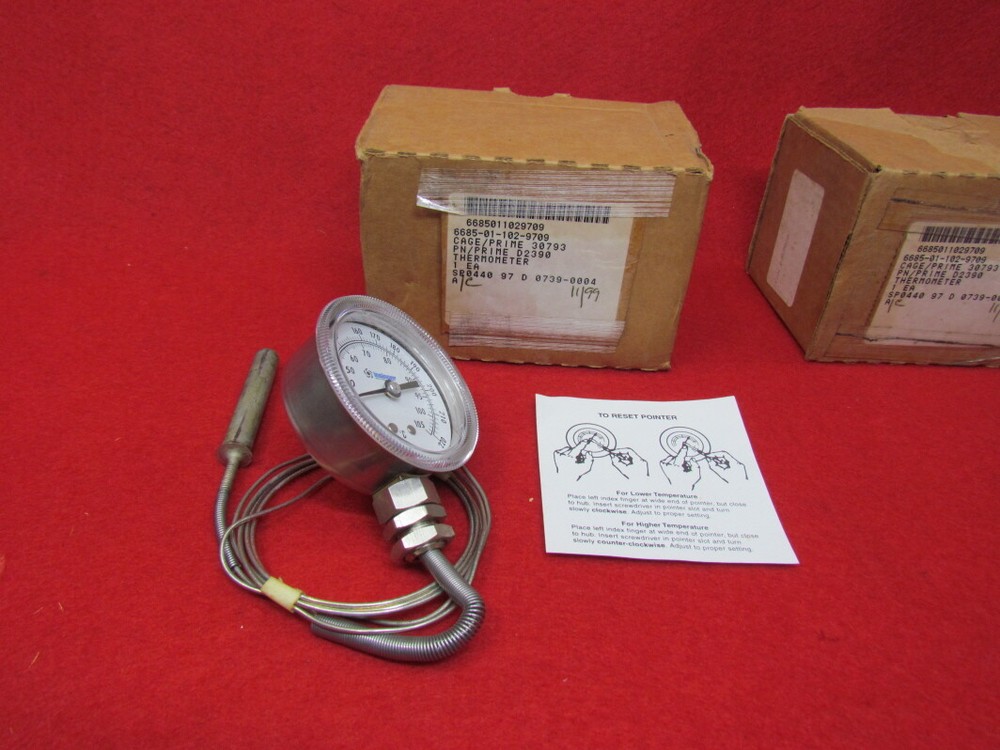 Insinger D2390 Thermometer for Dishwasher 2-1/2