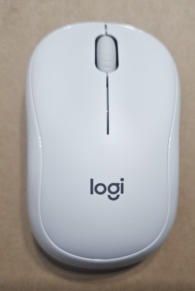 Logitech M240 Silent Bluetooth Mouse Wireless Compact Portable Graphite White