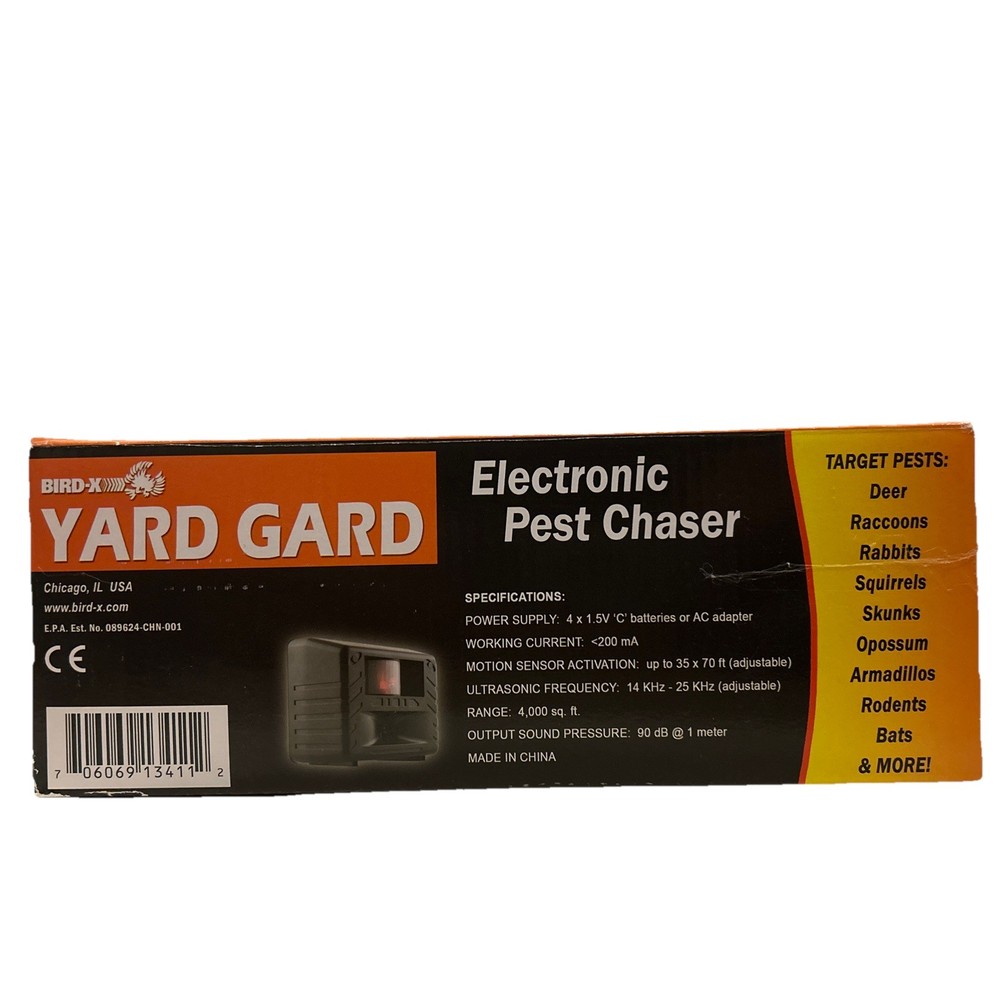 Bird-X Yard Gard Ultrasonic Pest Repeller