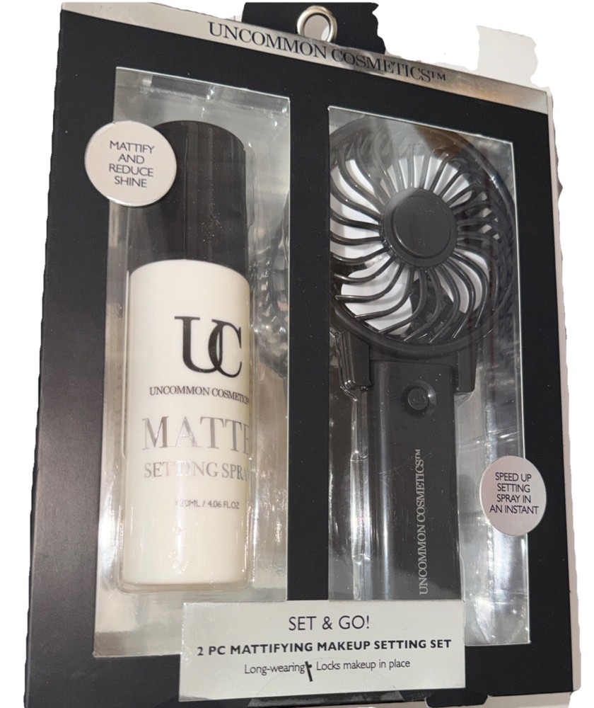 UNCOMMON COSMETICS 🌹 2pc MATTIFYING SETTING SET LOCKS MAKEUP IN PLACE