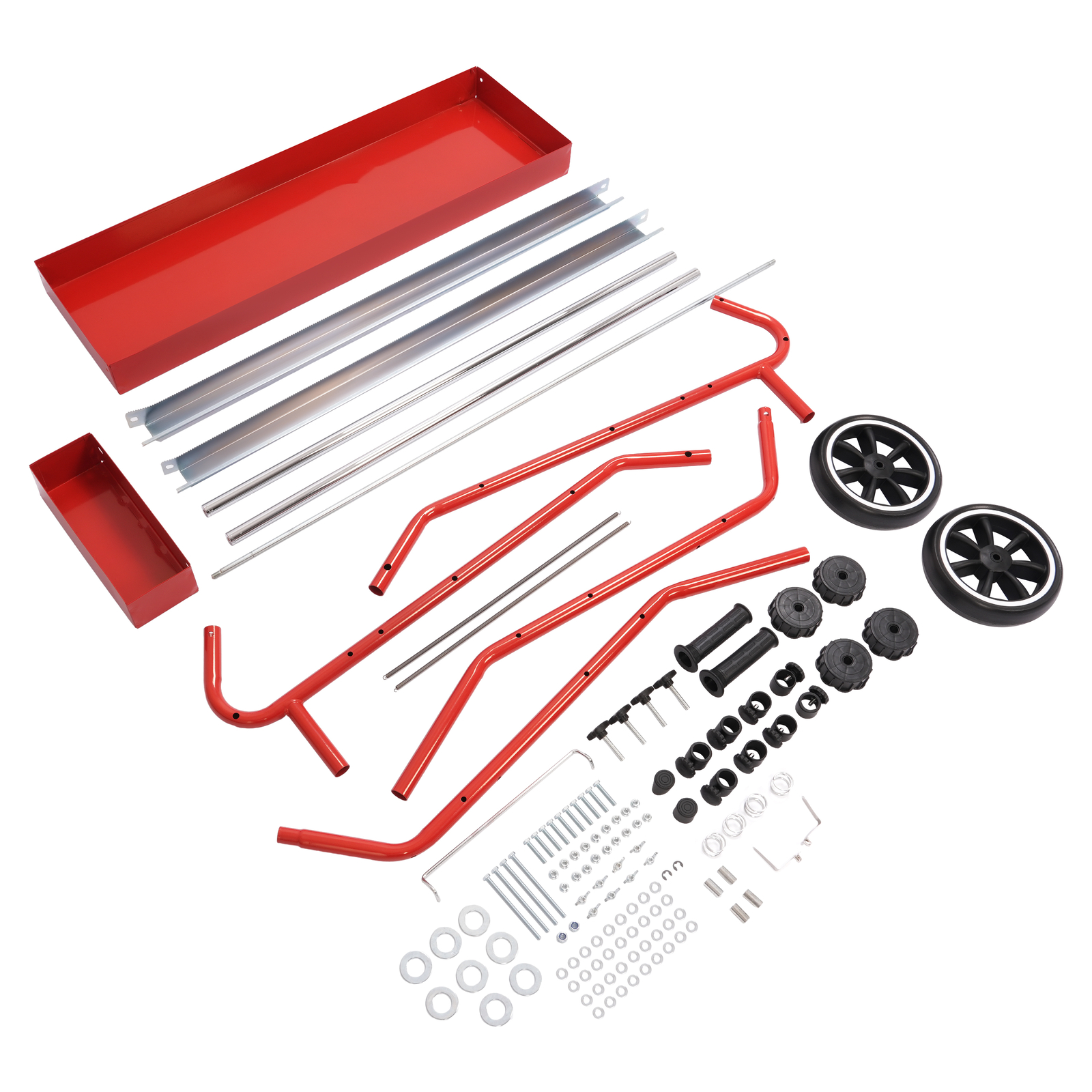 Mobile 18" Multi-Roll Masking Paper Machine With Storage Trays Auto Body Paint