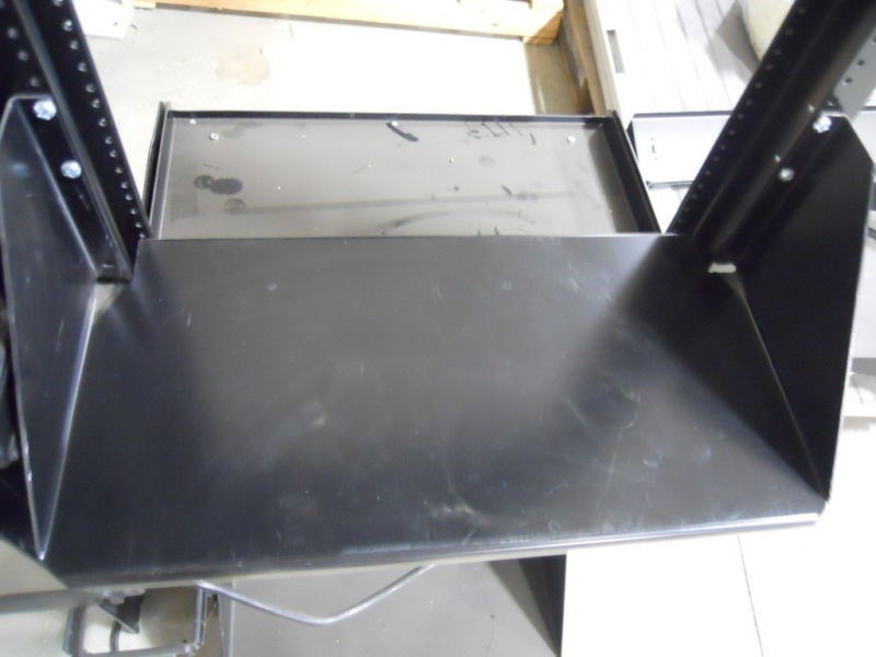 Hubbell Rack Mountable Shelf Rack Black Quanity Avail