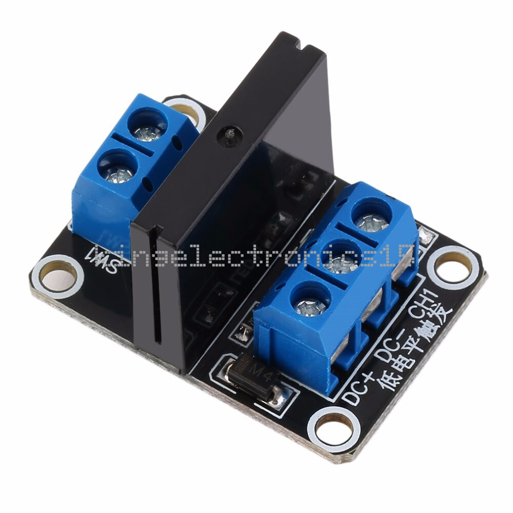 5V 1 Channel SSR G3MB-202P Solid State Relay Module with Resistive Fuse