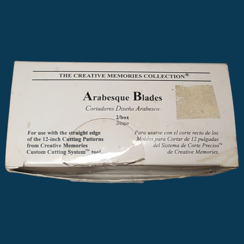 Creative Memories 2 Arabesque Blades