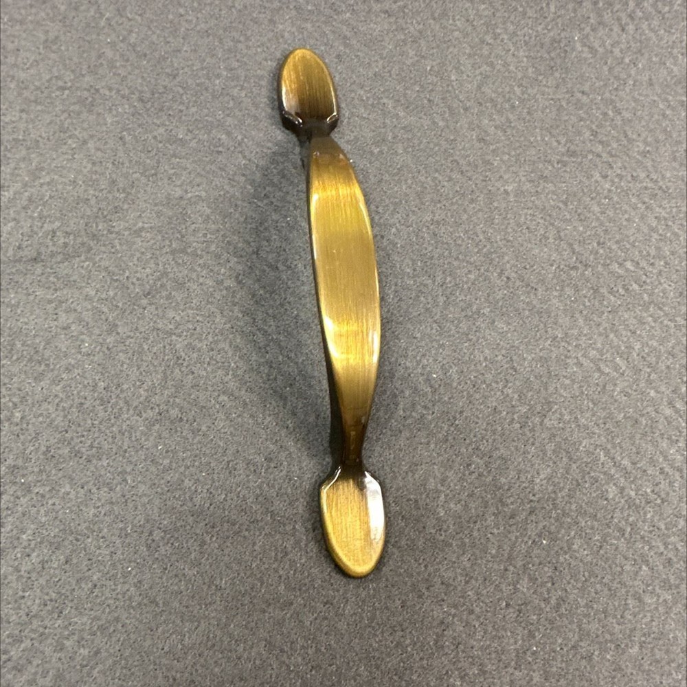 3" Spoon Foot Pull - Antique Brass