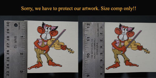 Tony Iommi Custom Monkey Sticker Decal