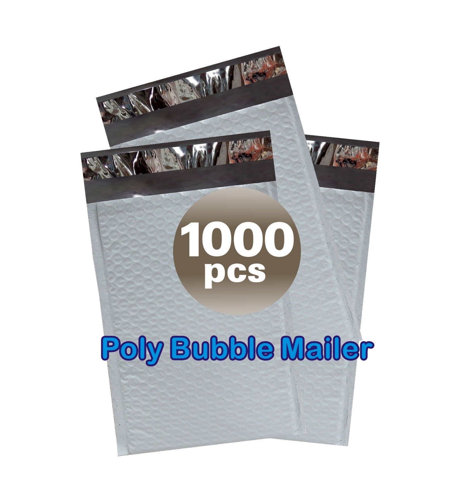 Yens® 1000 #000 4x8 Poly Bubble Padded Envelopes Mailers Inner 4x7 1000PM000