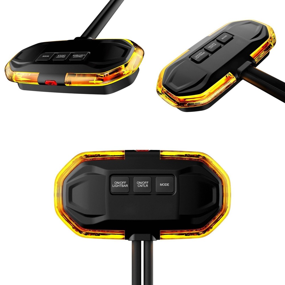 FLEETMAX LIGHTBAR CONTROLLER SWITCH PAD 12v 24v Amber LED Beacon FLEETMAX-CON