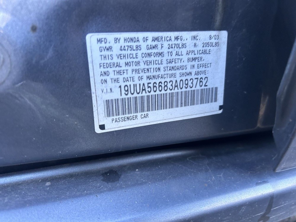 Ignition Switch Fits 1999-2003 TL OEM