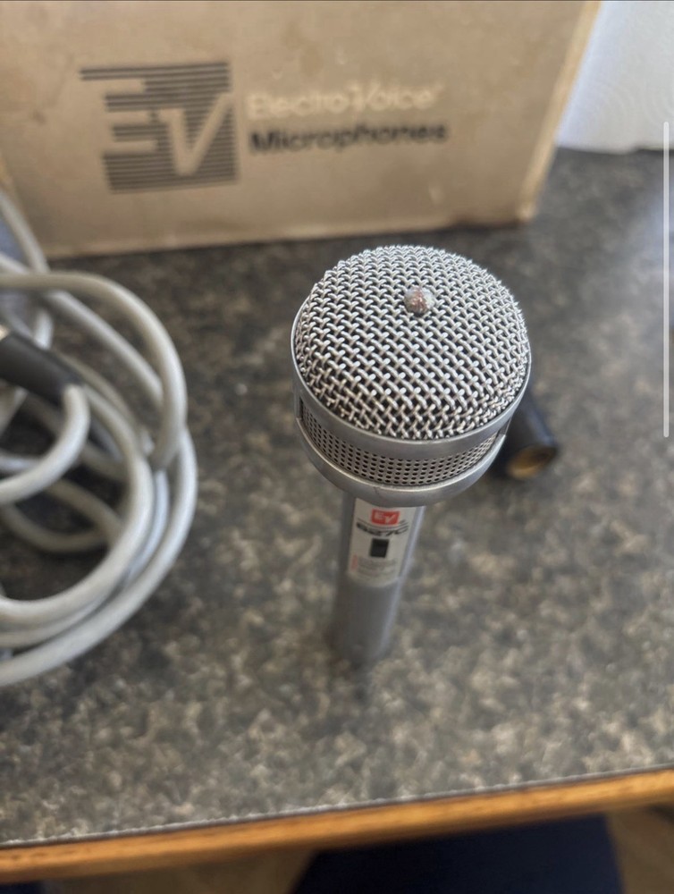 Electro-Voice 627C Dynamic Cardioid Microphone, Vintage 1970s, UNTESTED
