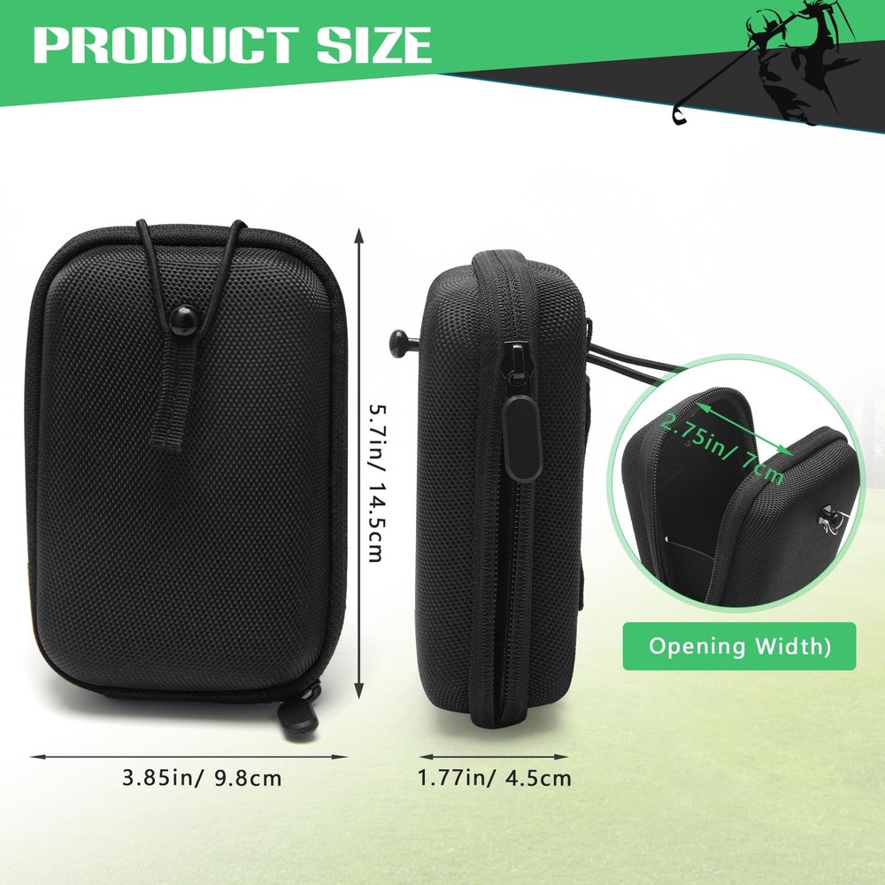 Universal Hard Shell Golf Rangefinder Case Carry Bag for Most Models