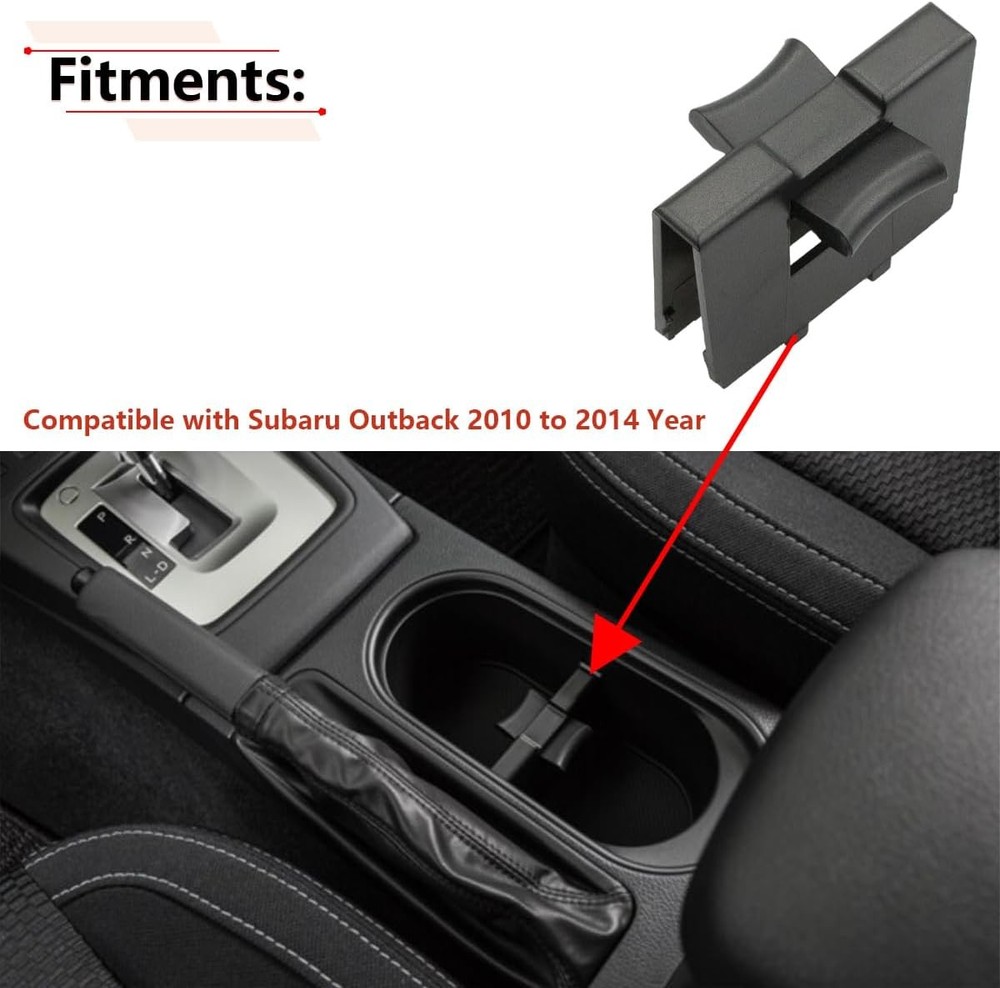 Cup Holder Insert Compatible with Outback 2010 2011 2012 2013 2014 Year, Cup Hol