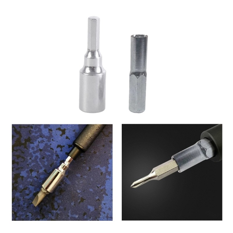 Conversion Adapters Precisions 4mm 6.35mm Hexagonal Adapter For Mechanics DIY