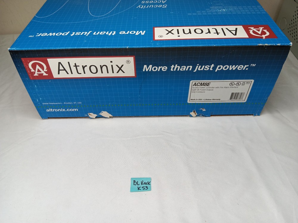 Altronix ACM8E 8 Output Access Power Controller w/ Fire Alarm Interface