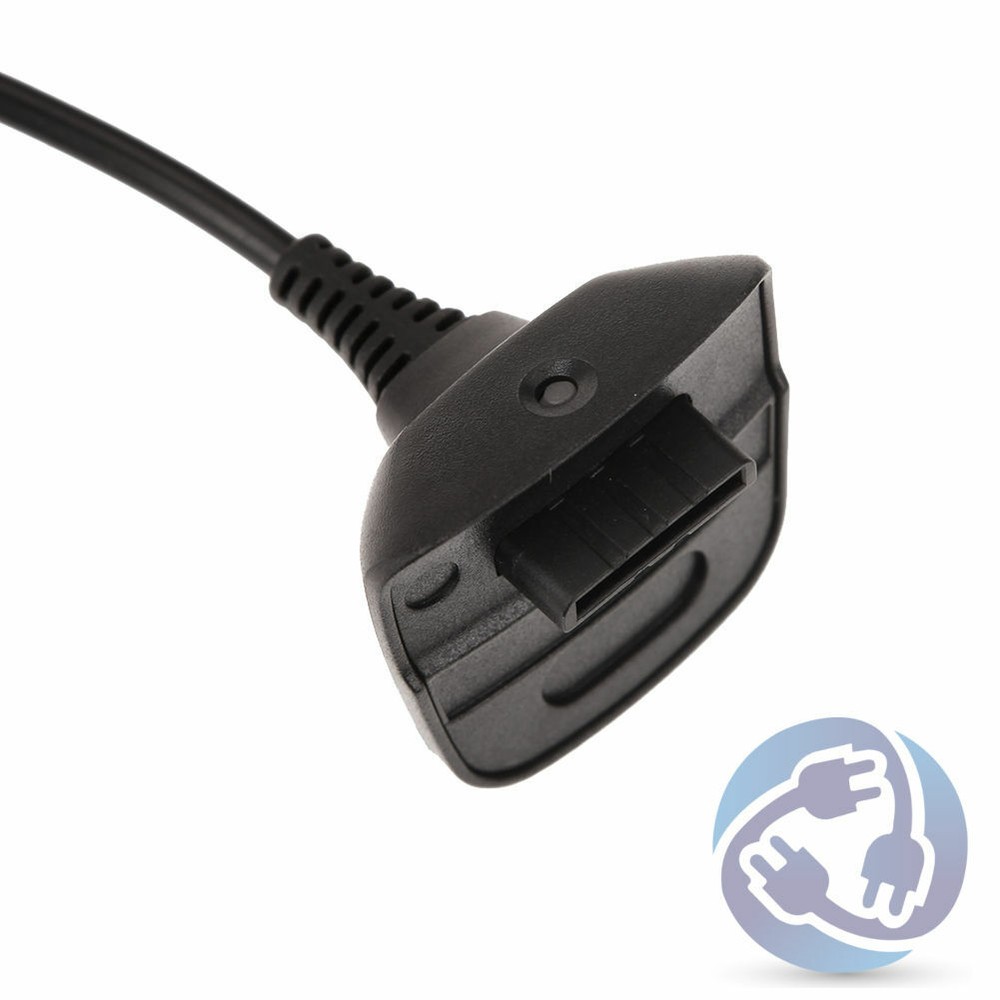 10X Black USB Play N Charging Cable Cord for Xbox 360 Wireless Controller