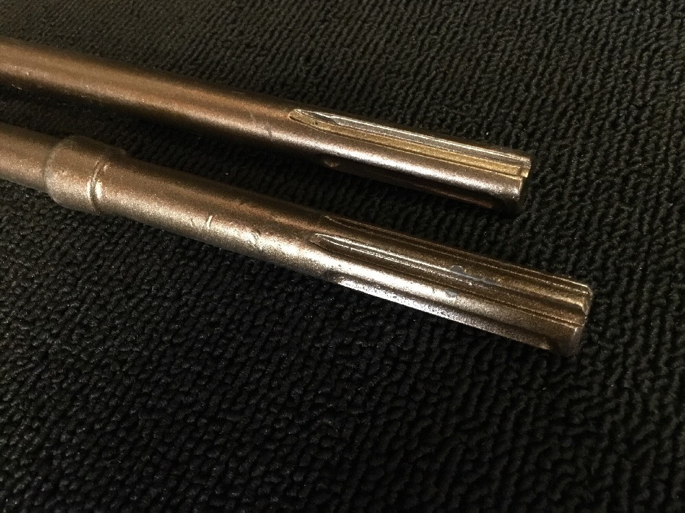 HILTI CHISEL SDS MAX SET FLAT 1" AND POINTED 10-1/2", PREOWNED, FAST SHIP