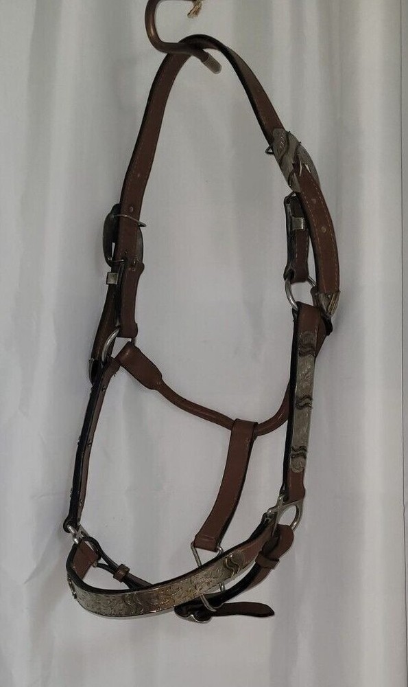 Showmanship Halter - silver embellishments