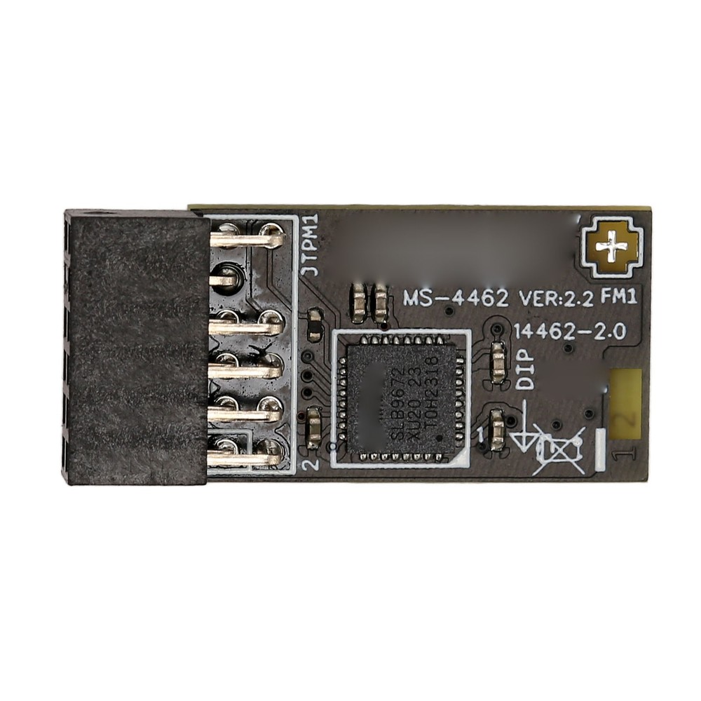 TPM2.0 Module With SLB 9672 SPI Interface For Motherboards