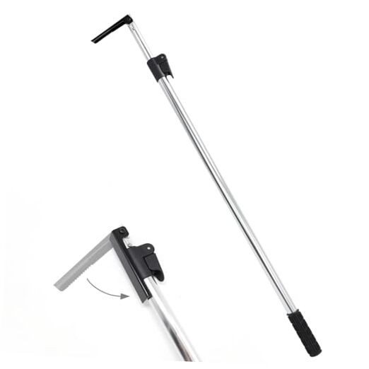 Telescopic 5FT Pickup Truck Cargo Retriever Hook, Multi-Use Foldable