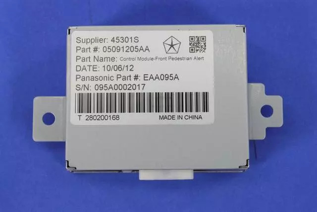 Genuine Mopar Electronic Pedestrian Protection Module 5091205AA