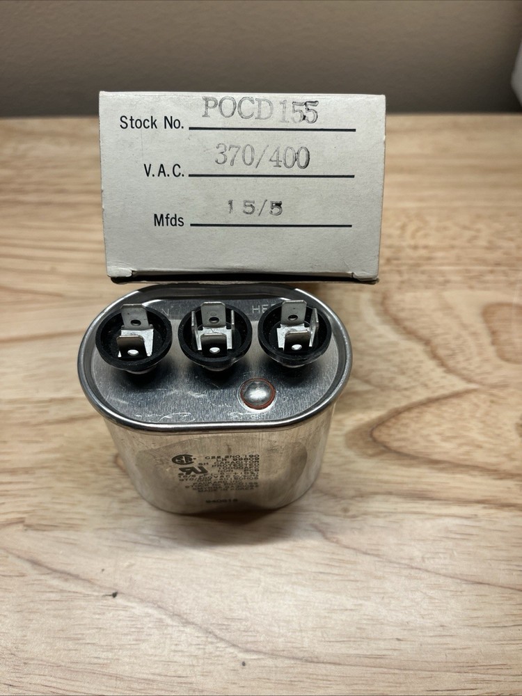 Packard  POCD155  Run Capacitor 370V/400V - NEW