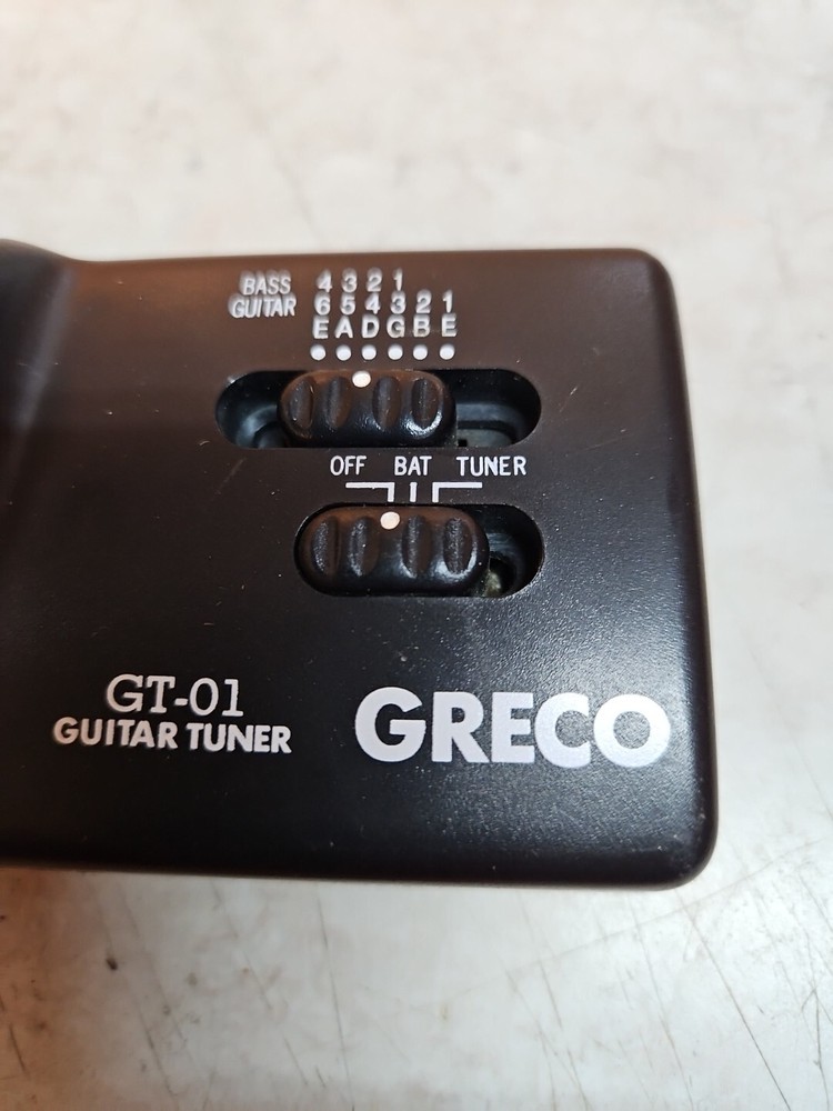 Greco GT-01 Guitar Tuner; Korea; Untested