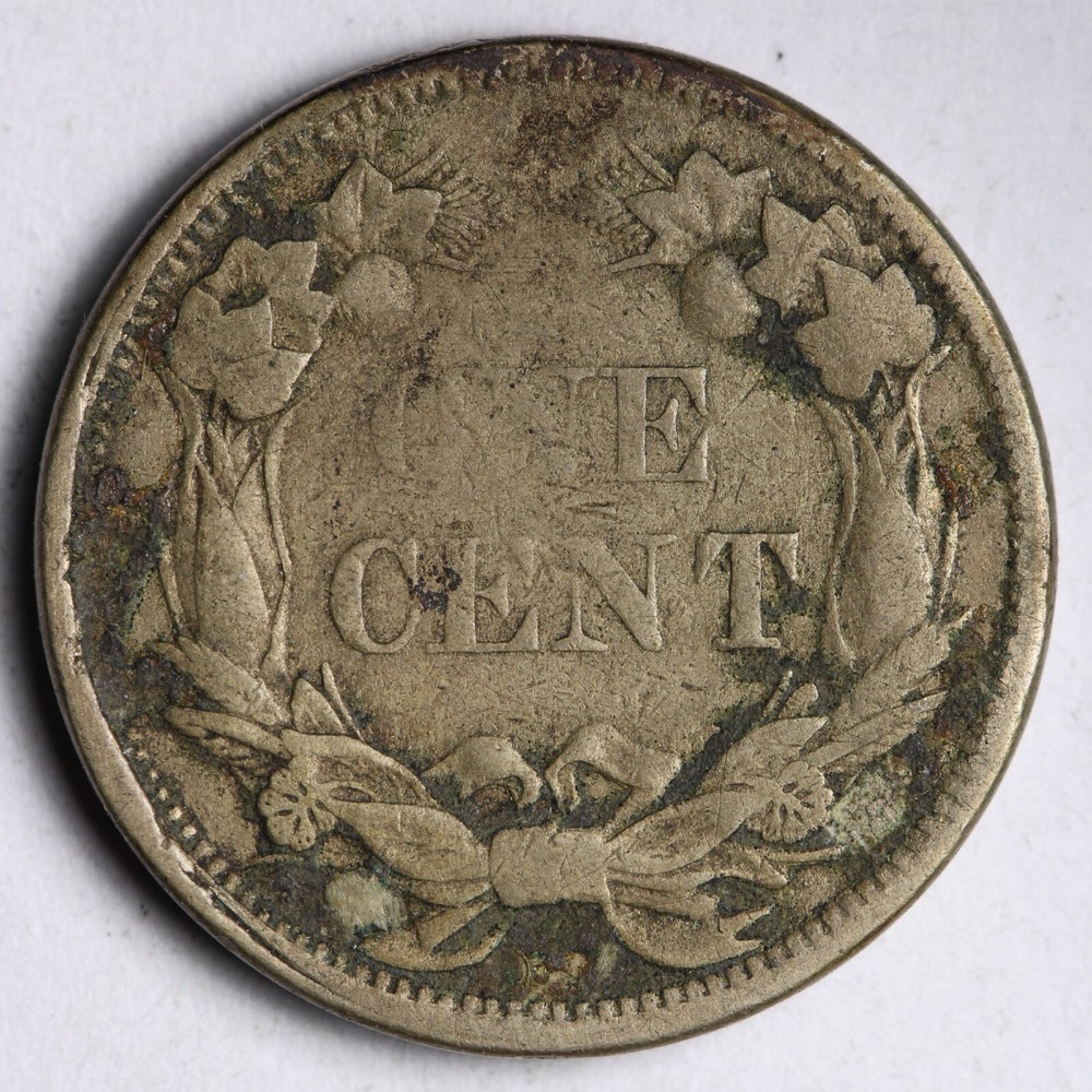 1858 S.L. Flying Eagle Cent Penny CHOICE FINE E105 QNK