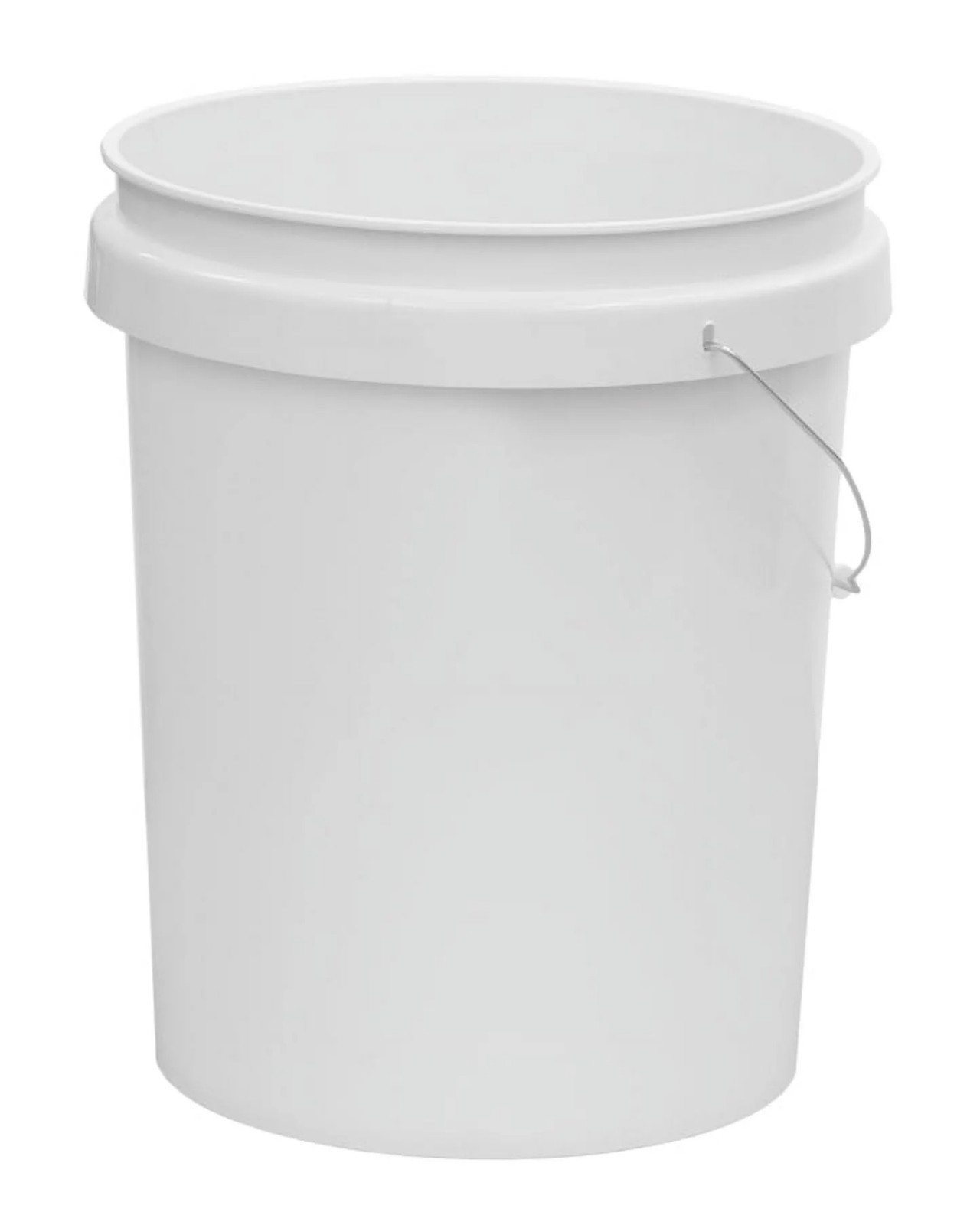 (2 pack) United Solutions 5 Gallon Round Utility Bucket, Comfort Handle, Plastic