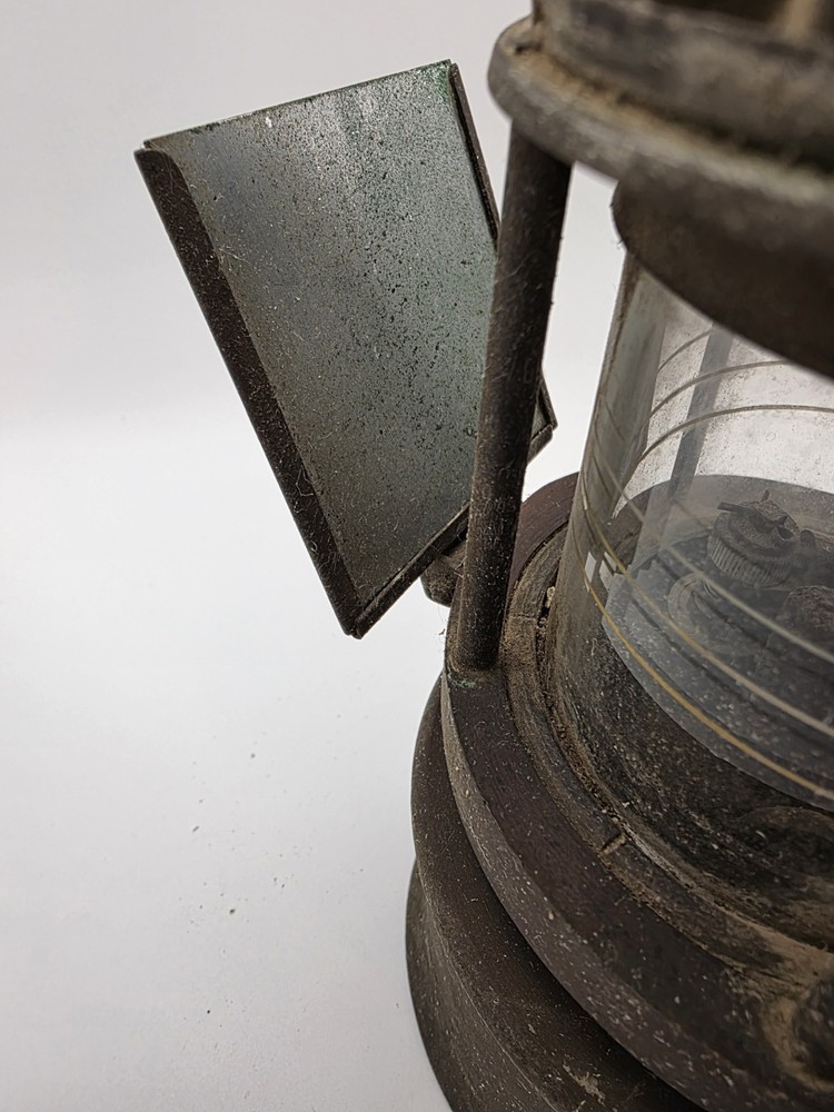 Antique Wolf Safety Miners Lamp Lantern