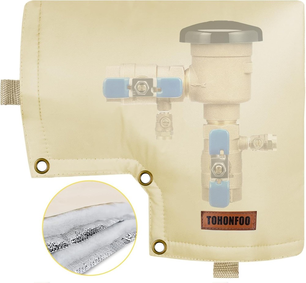 5-Layer Insulated Pouch for Backflow Preventer - Ultimate Weather Protection