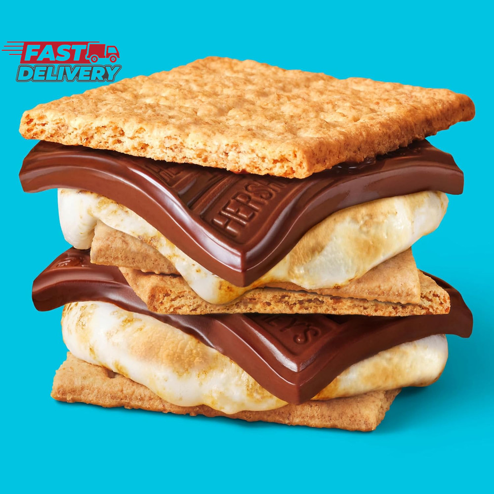 HERSHEY'S Milk Chocolate Candy Bars, 1.55 Oz (6 Count)