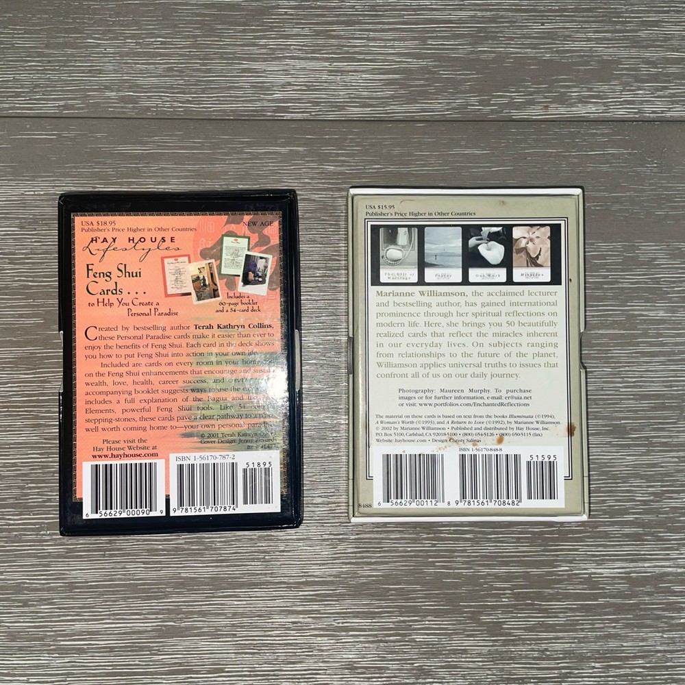 2 Tarot Card Lot