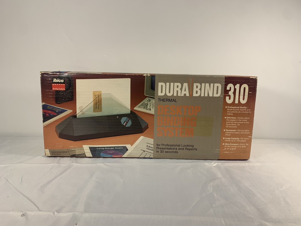 LIKE NEW - Dura Bind 310 Thermal Binding Machine Made in Germany