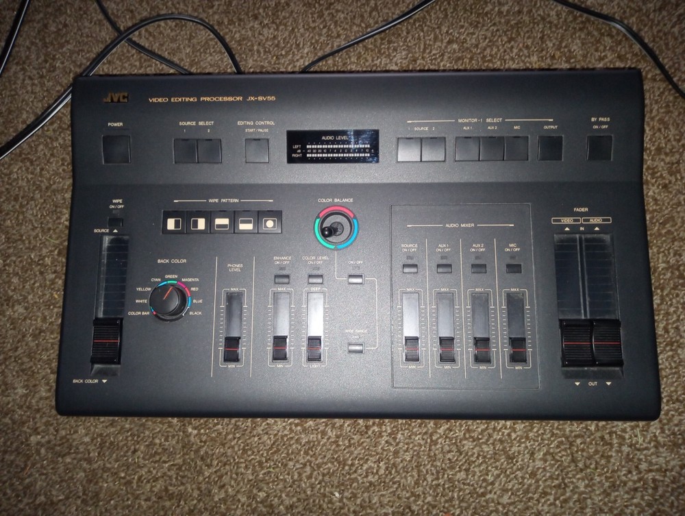 JVC JX-SV55 Video Editing Processor