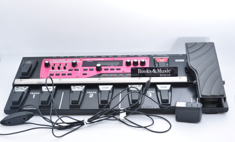 Boss RC-300 Loop Station  2014 w/Adapter Working Z2B5951