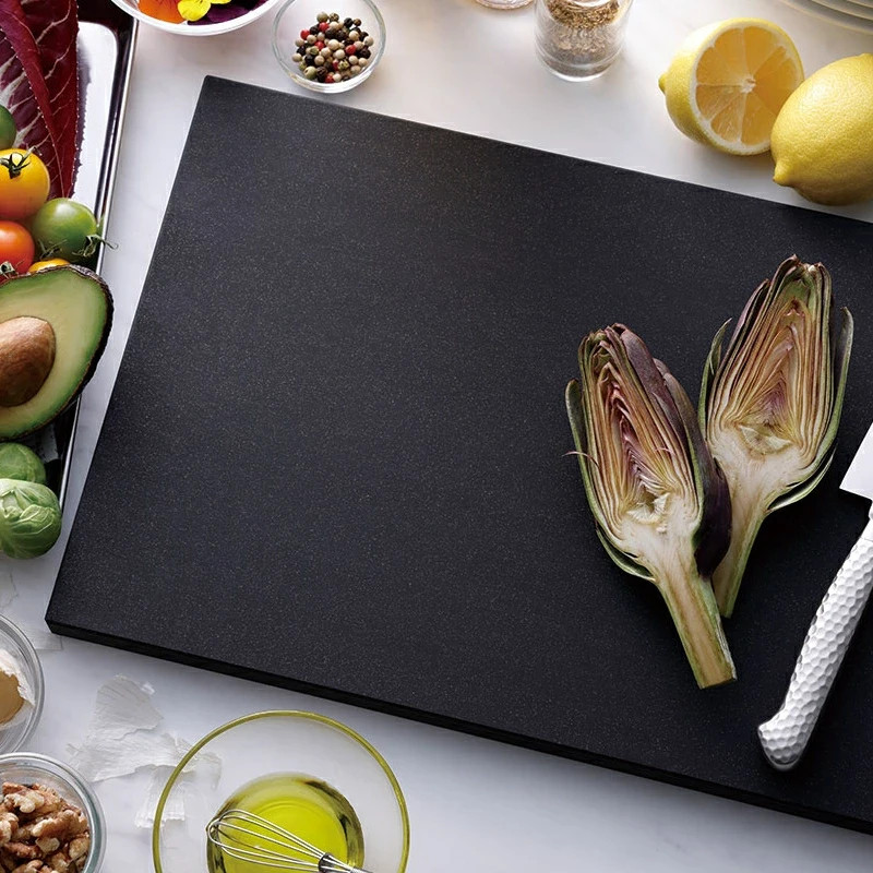 Asahi Black Professional Rubber Cutting Board 19.7 x 13" ( 500×330×20mm ) Japan