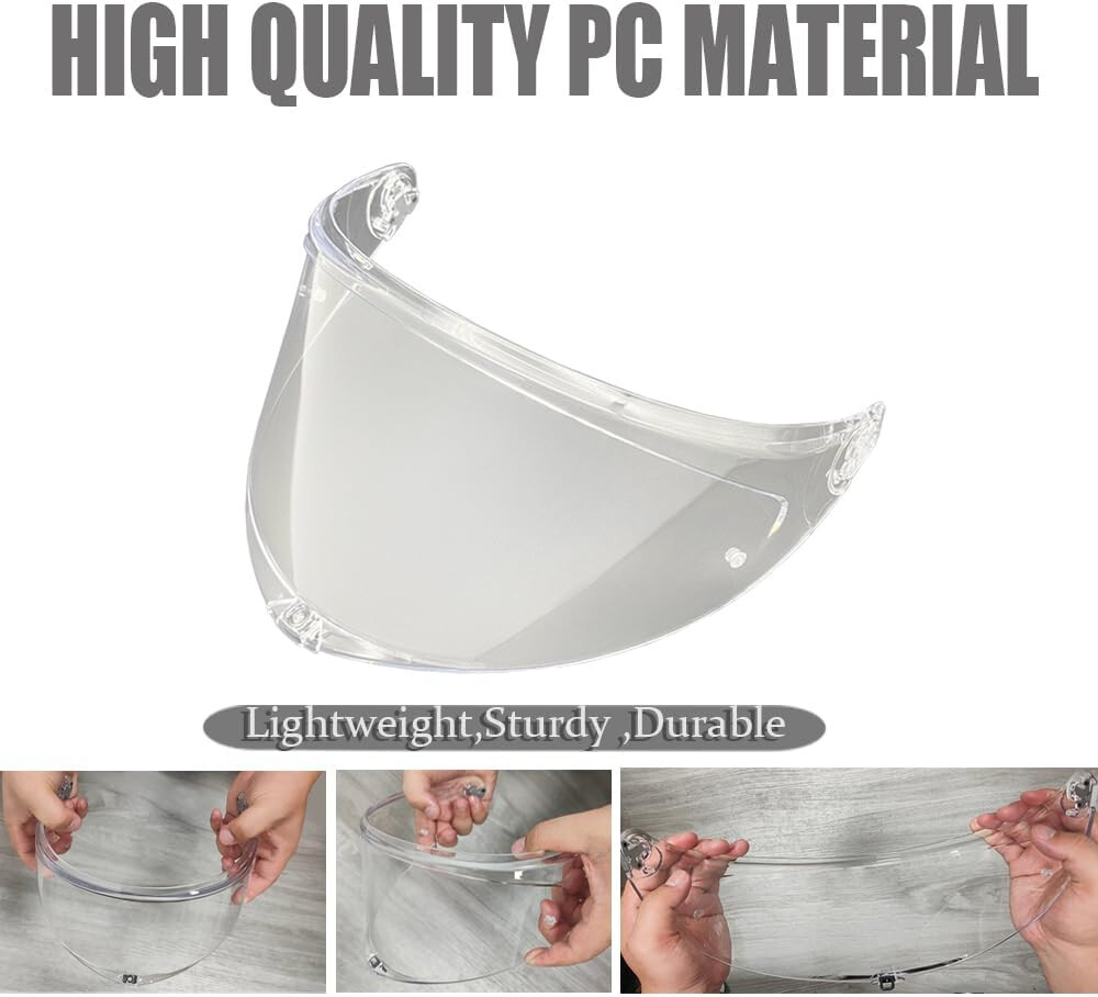 Photochromic Shield Helmet Visor Windscreen Len Peak for K6 K6S