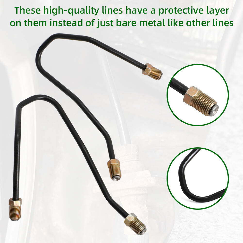 Front Brake Caliper Line Set Upper Lower Left Right 4PCS For Toyota Tundra 07-14