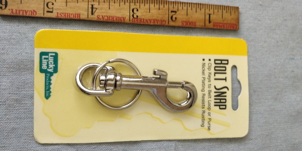 2 pieces - NOS Line 45101 Mini Trigger Snap - bigger size model