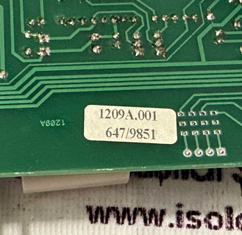 Orbisphere 1209A.001 Sensor Board Assy 1209A For 3662 EX ATEX Controller Hach