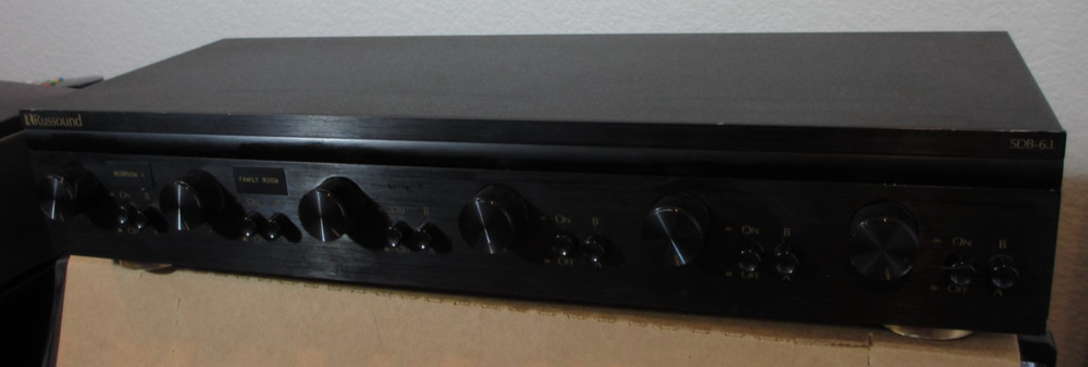 Rossound SDB-6.1 High-power 6-pair speaker selector with volume control