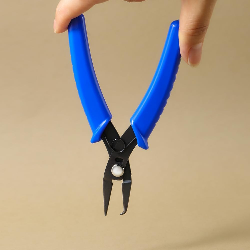 Split Ring Pliers for Jewelry Making, Split Jump Ring Opener Tool Keychain Plie
