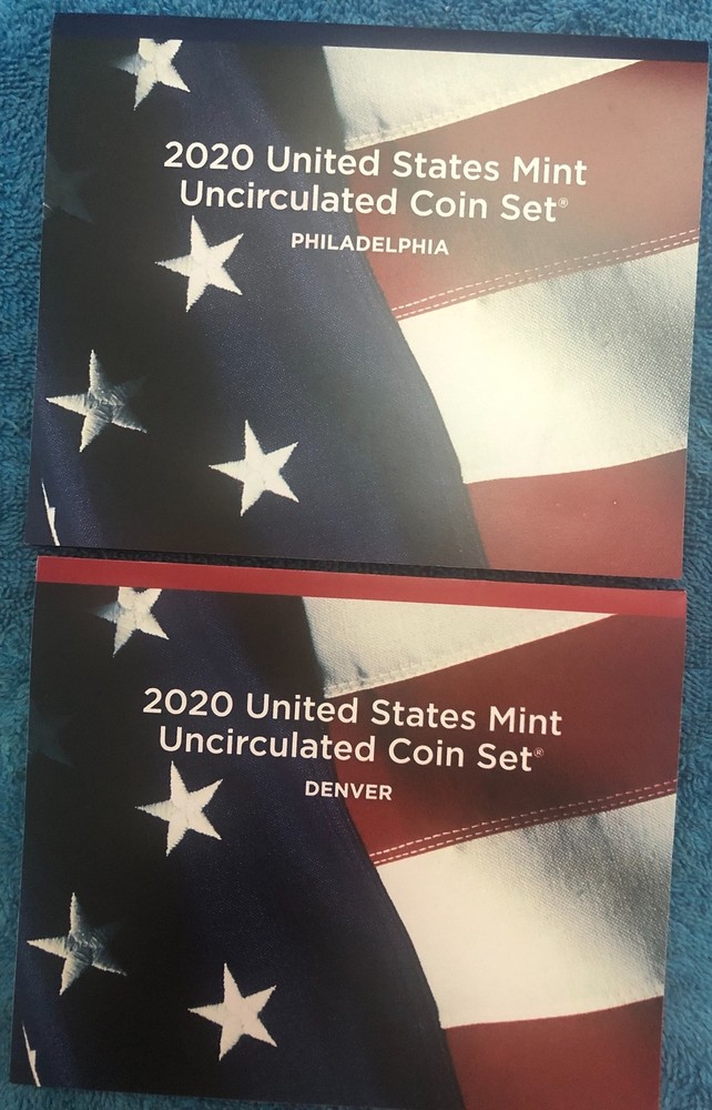 2020 P&D complete 20-coin uncirculated U.S. MINT SET