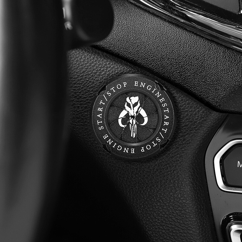 Star wars Mythosaur Mandalorian Car Engine Start Stop Push Button Cover Switch