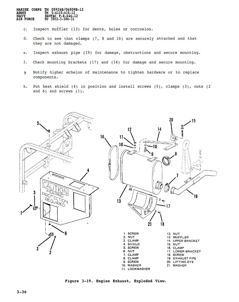 288 pg. 3kW TACTICAL GENERATOR SET MEP-016B 021B 026B Operator Manual on Data CD