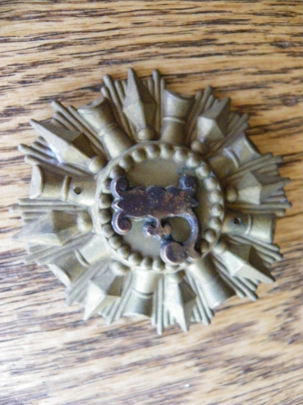 CIVIL WAR ERA FIRE ZOUAVES KEPI HAT INSIGNIA