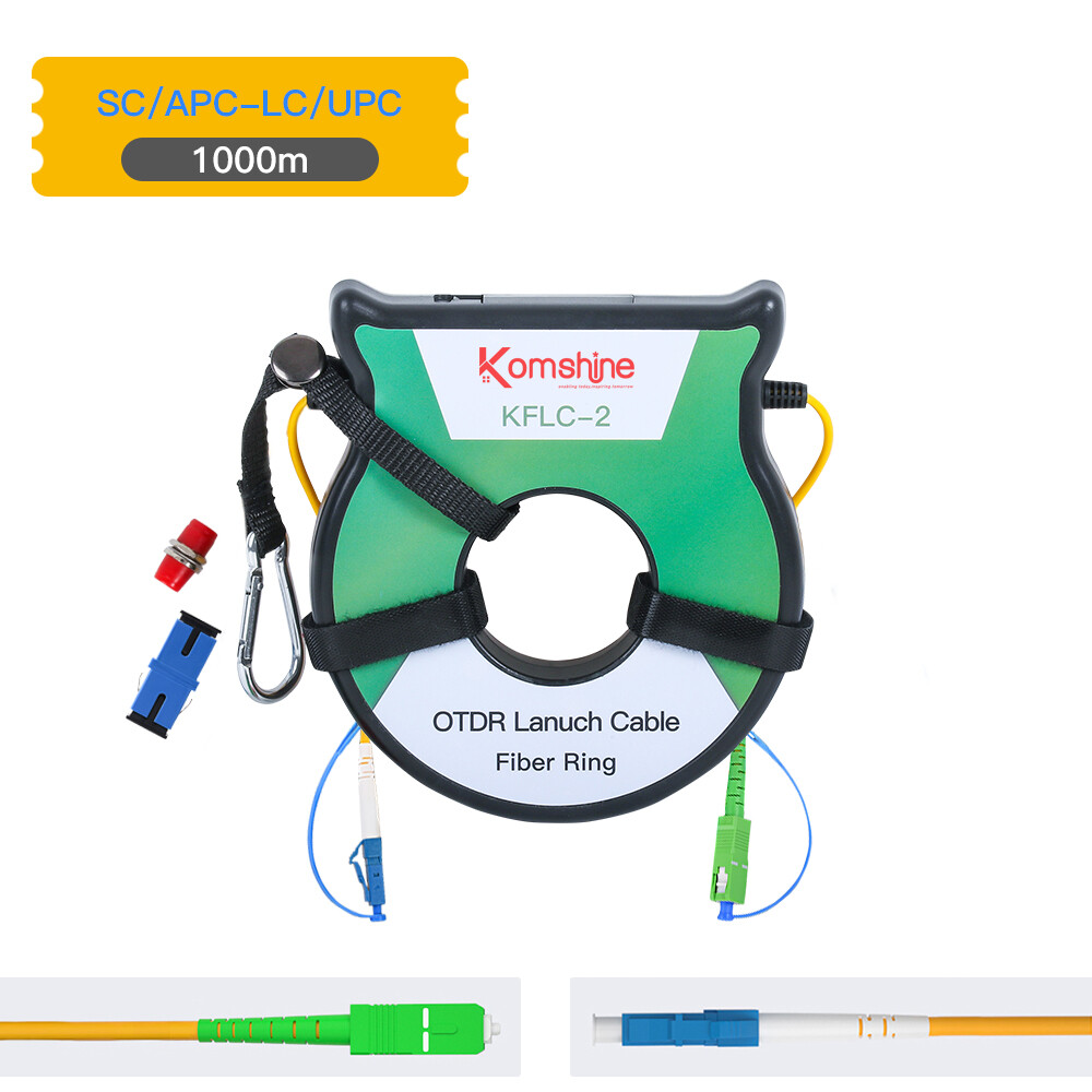 KomShine SM OTDR Launch Cable Ring SingleMode 1000m, OTDR Dead Zone Eliminator