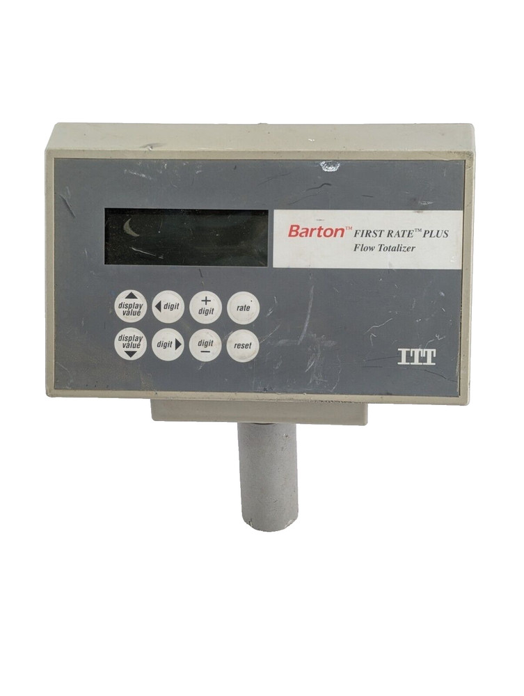 ITT Barton FQ Flow Totalizer FQ111 First Rate Plus