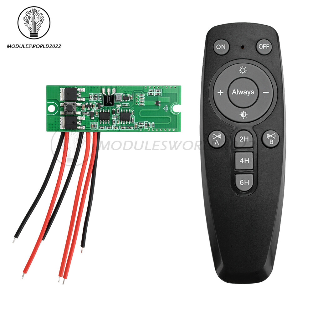 3.2V 3.7V Radar Human Body Sensor Solar Light Circuit Board Street Light Driver