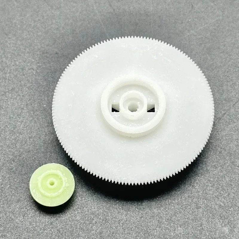 2pcs plastic gear for read Dual C830 stereo cassette deck audio player
